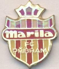 футбол.клуб Маріла Пршибрам (Чехія) важмет / Marila Pribram,Czech football badge