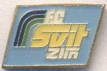 футбольний клуб Світ Злін (Чехія) важмет / FC Svit Zlin, Czech football badge