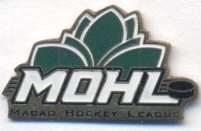 Макао, федерація хокею, важмет/Macau ice hockey association federation pin badge