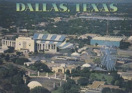 пошт.картка стадіон Даллас (США) / Dallas,Texas,USA Cotton Bowl stadium postcard