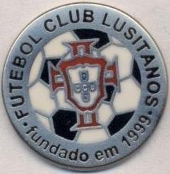 футбольний клуб Лузітанс (Андорра)2 ЕМАЛЬ/FC Lusitans,Andorra football pin badge