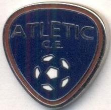 футбол.клуб Атлетік (Андорра)3 ЕМАЛЬ/Atletic Escaldes,Andorra football pin badge