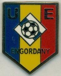 футбол.клуб Енгордань (Андорра)1 ЕМАЛЬ / UE Engordany,Andorra football pin badge