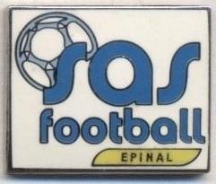 футбол.клуб Епіналь (Франція)2 ЕМАЛЬ/SAS Epinal,France football enamel pin badge