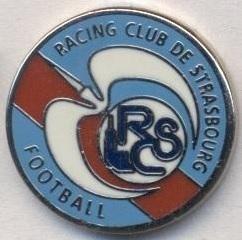 футбол.клуб Страсбур (Франція)2 ЕМАЛЬ / RC Strasbourg,France football pin badge