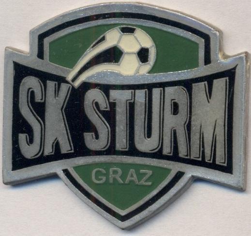 футбол.клуб Штурм Грац (Австрія) важмет більший /Sturm Graz,Austria football pin
