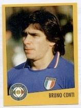 наклейка футбол Бруно Конті (Італія)1 /Bruno Conti,Italy football player sticker