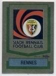 наклейка блиск.футбол Ренн (Франція) /Stade Rennais,France football logo sticker
