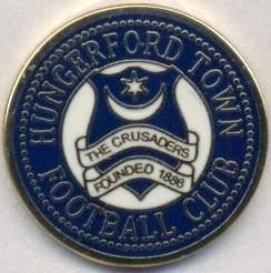 футбол.клуб Хангерфорд (Англія) ЕМАЛЬ / Hungerford Town FC, England football pin