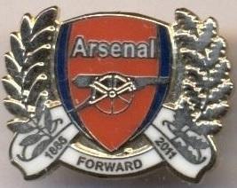 футбол.клуб Арсенал Лондон (Англія)6 ЕМАЛЬ/Arsenal FC,England football pin badge