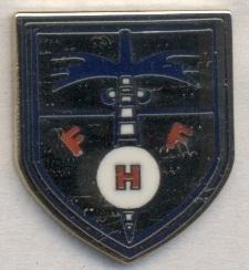 Гаїті, федерація футболу, №1, ЕМАЛЬ / Haiti football federation enamel pin badge