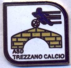 футбол.клуб Треццано (Італія) ЕМАЛЬ/ASD Trezzano Calcio,Italy football pin badge