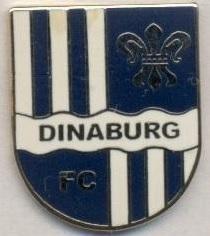 футбольний клуб Дінабург (Латвія)2 ЕМАЛЬ/Dinaburg Daugavpils,Latvia football pin