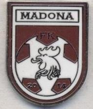футбольний клуб Мадона (Латвія) ЕМАЛЬ/Madona FK,Latvia football enamel pin badge