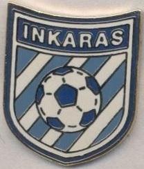 футбол.клуб Інкарас (Литва) ЕМАЛЬ / Inkaras Kaunas, Lithuania football pin badge