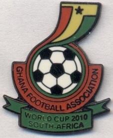 Гана, федерація футболу,№2 ЕМАЛЬ/Ghana football assn.federation enamel pin badge