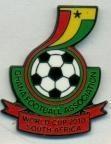 Гана, федерація футболу,№4 ЕМАЛЬ/Ghana football assn.federation enamel pin badge