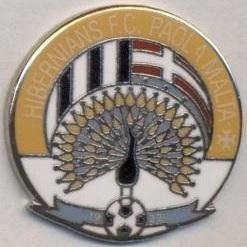 футбол.клуб Хібернианс (Мальта)1 ЕМАЛЬ / Hibernians FC, Malta football pin badge