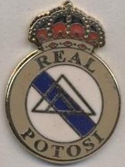 футбол.клуб Реал Потосі (Болівія) ЕМАЛЬ / Real Potosi,Bolivia football pin badge