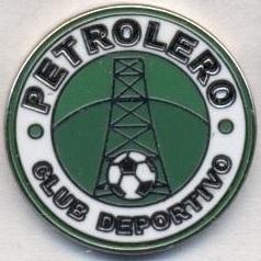 футбол.клуб Петролеро (Болівія) ЕМАЛЬ /CD Petrolero Yacuiba,Bolivia football pin