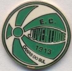 футбол.клуб Жувентуде (Бразилія) ЕМАЛЬ / EC Juventude, Brazil football pin badge