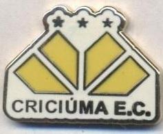 футбольний клуб Крісіума (Бразилія) ЕМАЛЬ /Criciuma EC,Brazil football pin badge