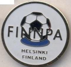 футбольний клуб ФіннПа (Фінляндія) важмет/FinnPa Helsinki,Finland football badge