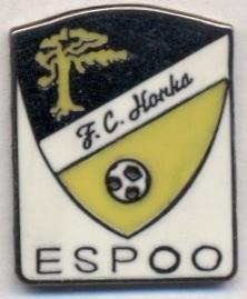 футбольний клуб Хонка (Фінляндія) ЕМАЛЬ / Honka Espoo,Finland football pin badge