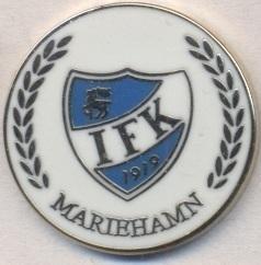 футбол.клуб Марієхамн (Фінляндія3 ЕМАЛЬ/IFK Mariehamn,Finland football pin badge