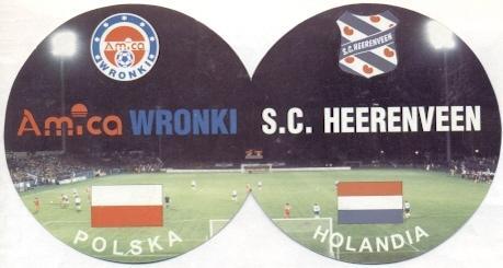 білет Amica Poland/Польща-SC Heerenveen Netherlands/Нідерланди 1998 match ticket