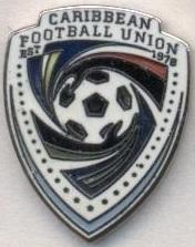 Карибська конфедерація футболу,№2 ЕМАЛЬ/CFU Caribbean football confederation pin
