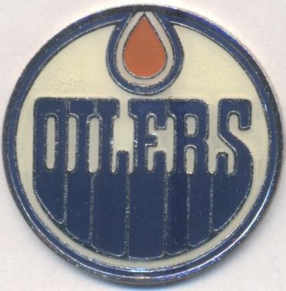 хокей.клуб Едмонтон Ойлерс (Канада-НХЛ) важмет БІЛЬШИЙ / Edmonton Oilers,NHL pin