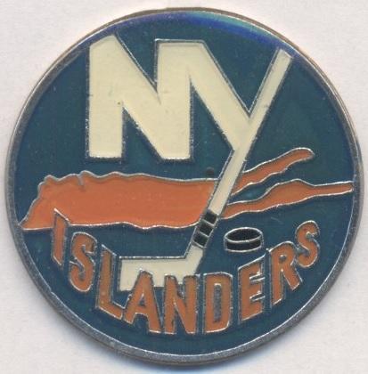 хокей.клуб Нью-Йорк Айлендерс (США-НХЛ важмет БІЛЬШИЙ/NY Islanders,NHL pin badge