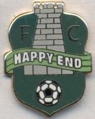 футбол.клуб Хеппі Енд (Молдова) ЕМАЛЬ / FC Happy End, Moldova football pin badge