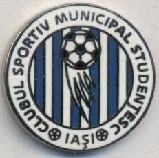 футбольний клуб КСМС Ясси (Румунія) ЕМАЛЬ / CSMS Iasi,Romania football pin badge