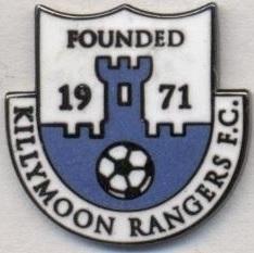 футбол.клуб Кіллімун (Півн.Ірланд ЕМАЛЬ/Killymoon Rangers,N.Ireland football pin