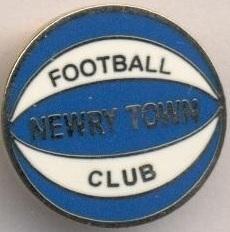 футбол.клуб Ньюрі Таун (Півн.Ірландія1 ЕМАЛЬ/Newry Town,N.Ireland football badge