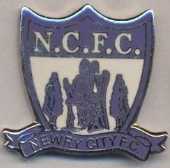 футбол.клуб Ньюрі Сіті (Півн.Ірландія)3 ЕМАЛЬ /Newry City,N.Ireland football pin