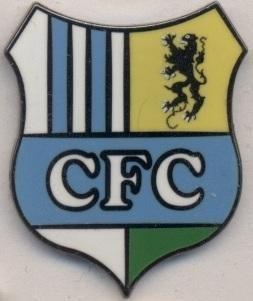 футбол.клуб Хемніц (Німеччина)1 ЕМАЛЬ / Chemnitzer SC,Germany football pin badge