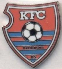 футбол.клуб Юрдінген (Німеччина)2 ЕМАЛЬ/KFC Uerdingen,Germany football pin badge