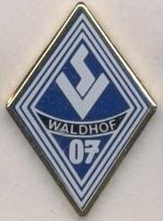 футбол.клуб Вальдхоф Манхайм(Німеч.2 ЕМАЛЬ/Waldhof Mannheim,Germany football pin