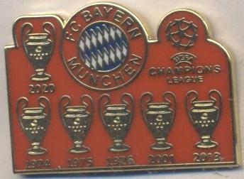 футбол.клуб Баварія Мюнхен (Німеч.)9 ЕМАЛЬ /FC Bayern,Germany football pin badge