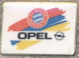 футбол.клуб Баварія Мюнхен (Німеч.)офіц.7 важмет /FC Bayern,Germany football pin