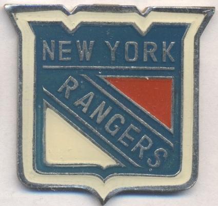 хокей.клуб Нью-Йорк Рейнджерс (США-НХЛ) важмет БІЛЬШИЙ /NY Rangers,NHL pin badge