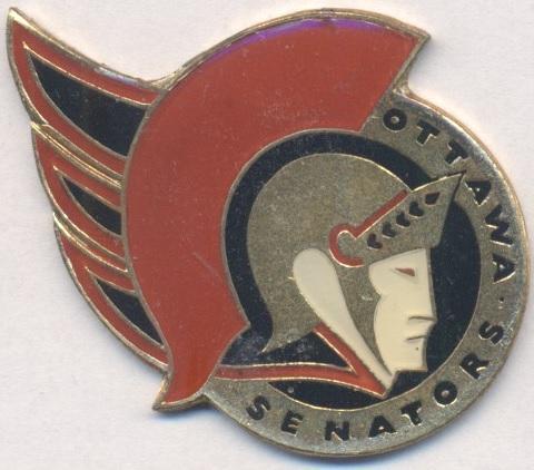 хокей.клуб Оттава Сенаторс (Канада-НХЛ) важмет БІЛЬШИЙ / Ottawa Senators,NHL pin