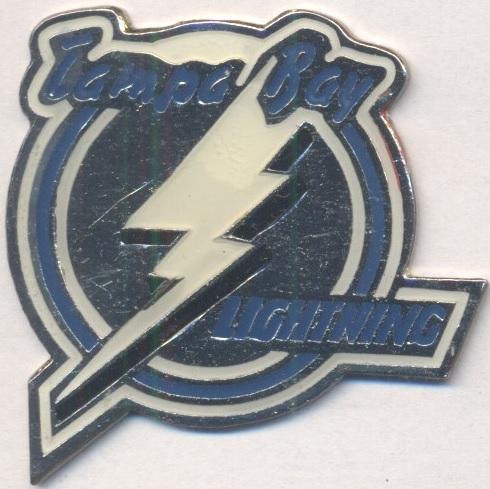 хокей.клуб Тампа-Бей Лайтнінг (США-НХЛ) важмет БІЛЬШИЙ / Tampa Bay,NHL pin badge