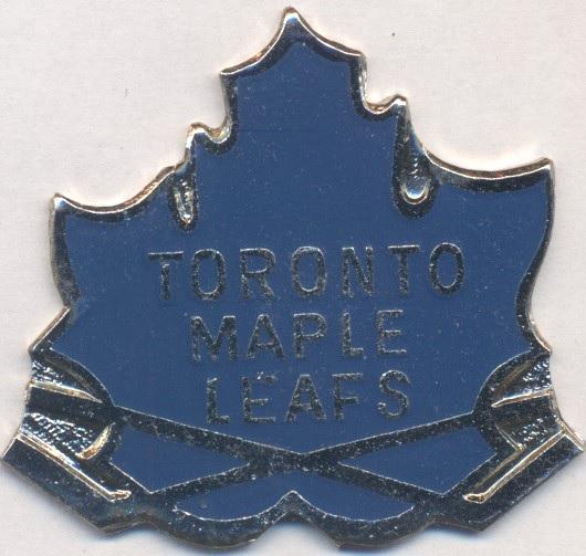 хокей.клуб Торонто Мейпл Ліфс (Канада-НХЛ важмет БІЛЬШИЙ/Toronto Maple Leafs pin