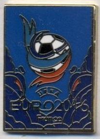 Чемпт Європи 2016,презентаційна емблема2 ЕМАЛЬ/Euro 2016 football logo pin badge