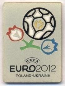 Чемп-т Європи 2012 (Україна-Польща) емблема7 ЕМАЛЬ /Euro 2012 football pin badge