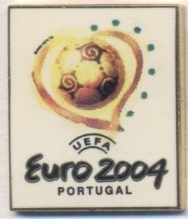 Чемп-т Европы 2004 (Португалія офіц. ЕМАЛЬ/Euro 2004 Portugal football pin badge
